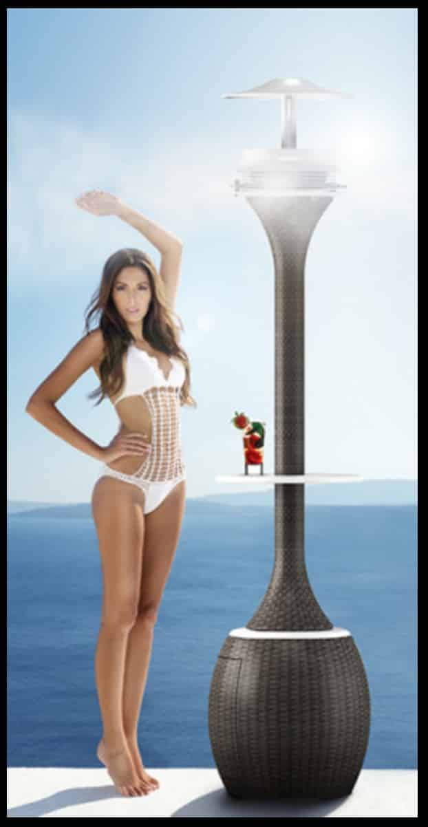 Arura 360 mist fan Arura 360 mist fan for outdoor cooling